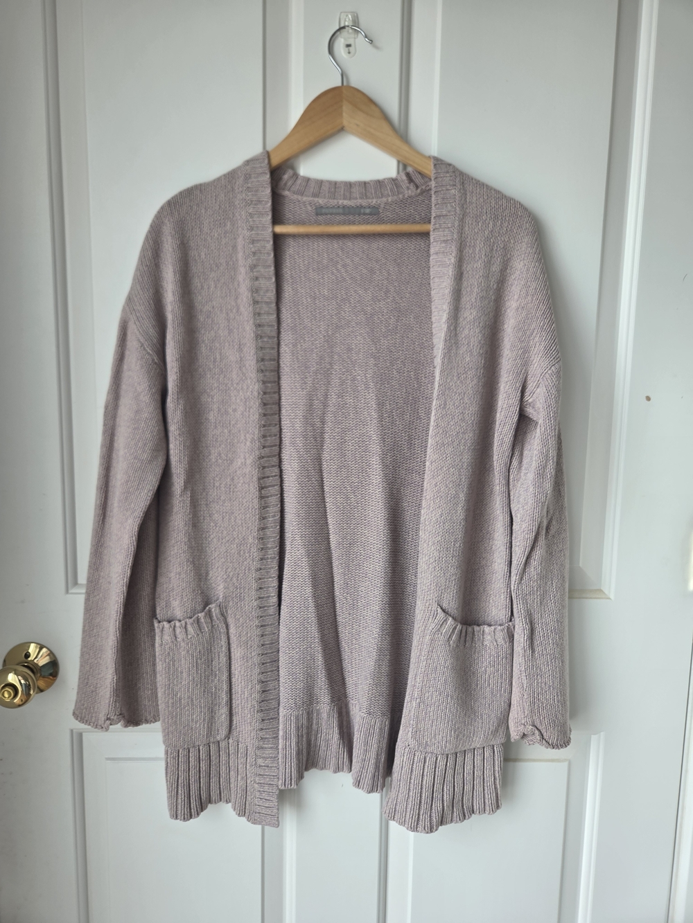 Rubbish Open-Front Knit Cardigan